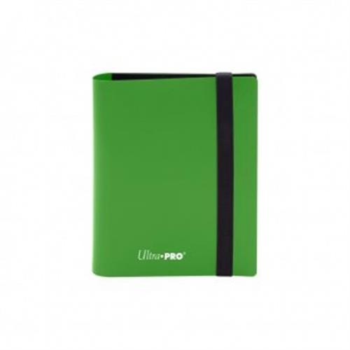 15369 - ALBUM 2 TASCHE - PRO BINDER ECLIPSE - LIME GREEN