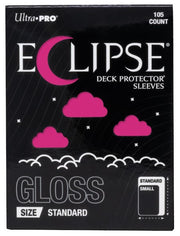 16708 - 105 ECLIPSE DECK PROTECTOR SLEEVES - STANDARD - GLOSS - HOT PINK