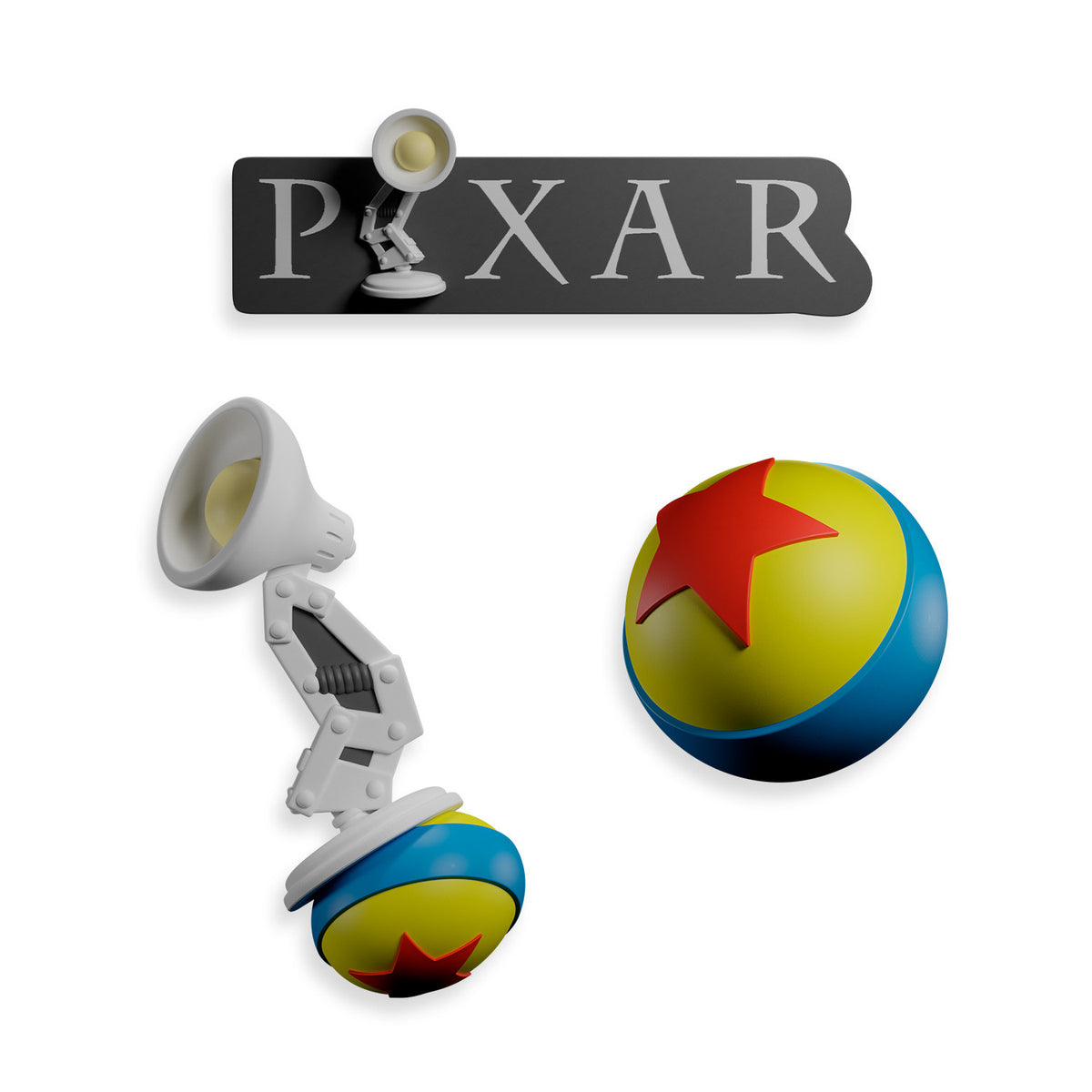 SET3I005 - DISNEY - SET 3 CALAMITE - PIXAR BALL