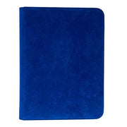 15935 - VIVID DELUXE ZIPPERED 9-POCKET PRO-BINDER - BLUE