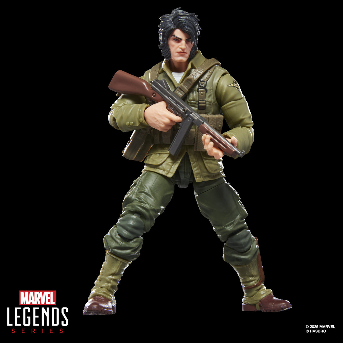 MARVEL LEGENDS SERIES - WOLVERINE (WWII LOGAN) - ACTION FIGURE 15CM