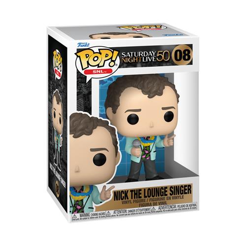 SATURDAY NIGHT LIVE: 50TH ANNIVERSARY - POP FUNKO VINYL FIGURE 08 NICK THE LOUNGE SINGER 9CM