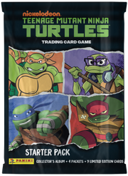 TEENAGE MUTANT NINJA TURTLES TRADING CARD GAME - STARTER PACK