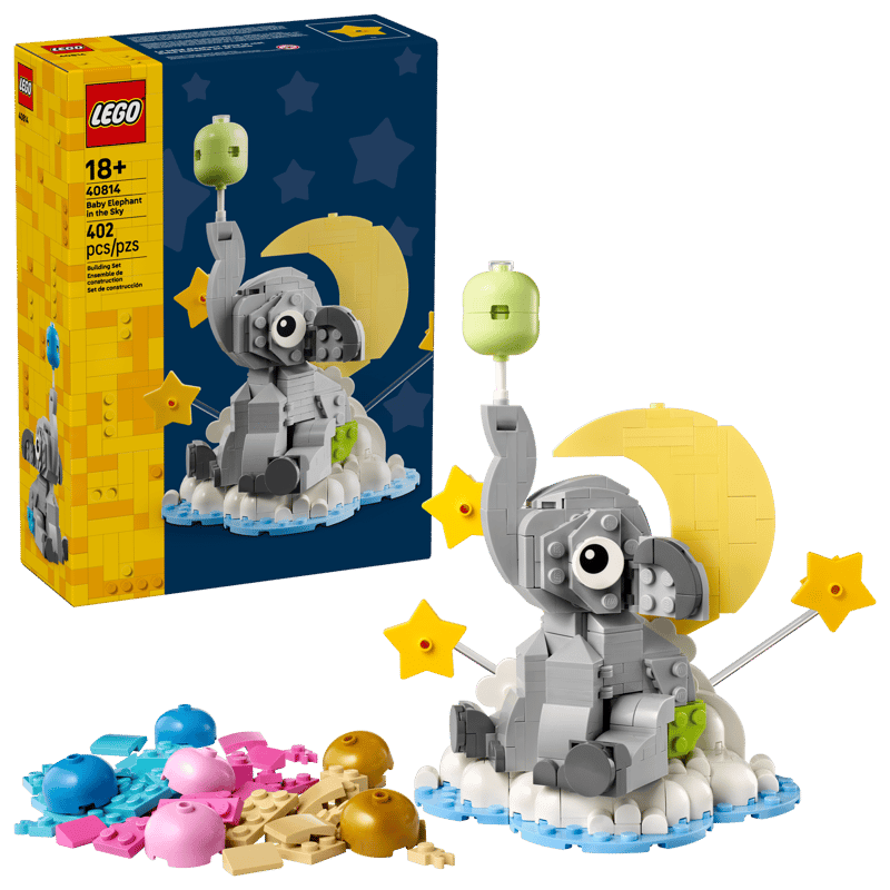 40814 - SEASONS AND OCCASIONS - ELEFANTINO TRA LE STELLE