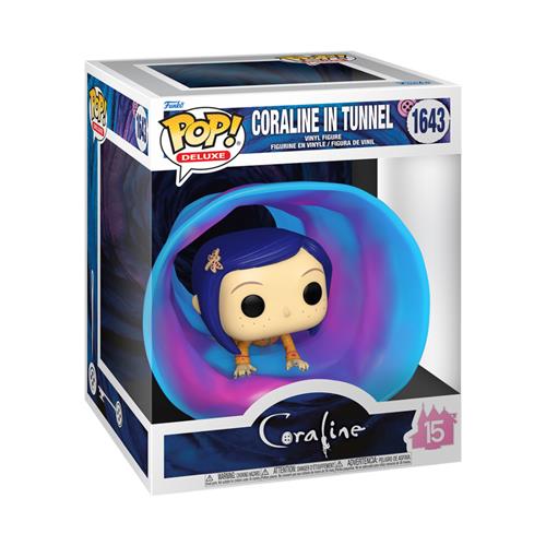 CORALINE: 15TH ANNIVERSARY - POP FUNKO DELUXE VINYL FIGURE 1643 CORALINE 9CM