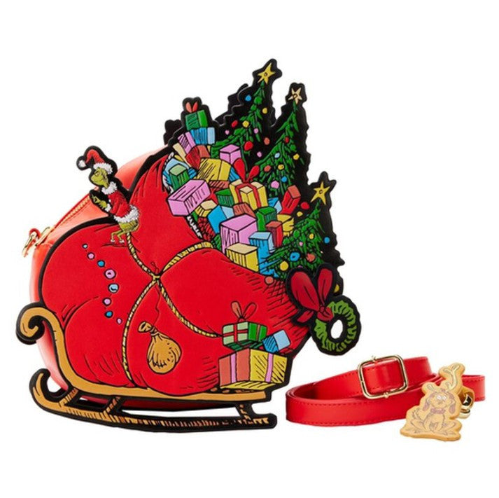DR SEUSS - BORSA A TRACOLLA - GRINCH SLEIGH