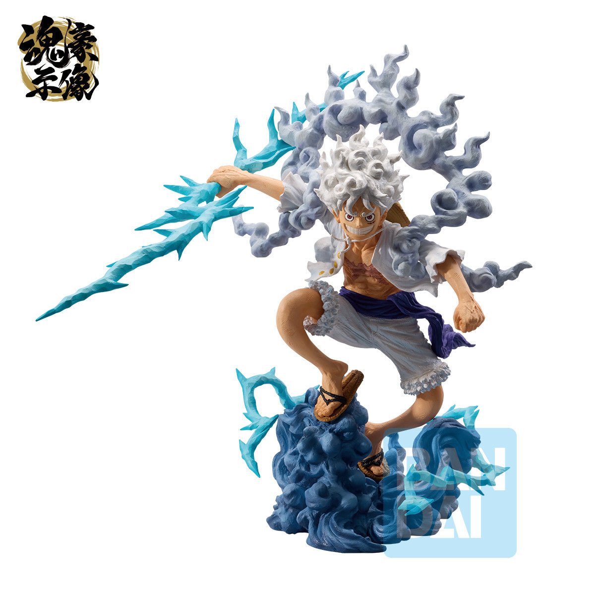 69046 - ONE PIECE - ICHIBANSHO FIGURE FROM ICHIBANSHO - EX DEVILS VOL.3 - MONKEY.D.LUFFY GEAR 5 - STATUA 22CM