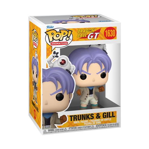 DRAGON BALL GT - POP FUNKO VINYL FIGURE 1630 TRUNKS & GILL 9CM