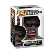 THE NOTORIOUS B.I.G. - POP FUNKO VINYL FIGURE 436 BEAT THE SUMMER JAM 9CM