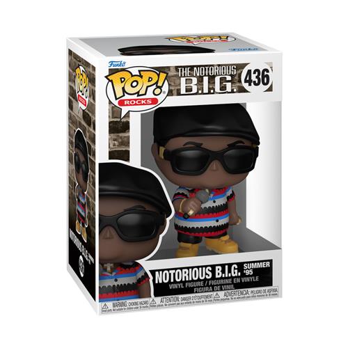 THE NOTORIOUS B.I.G. - POP FUNKO VINYL FIGURE 436 BEAT THE SUMMER JAM 9CM