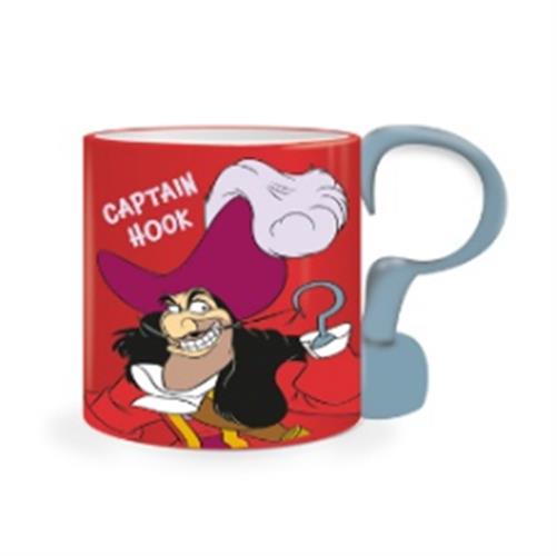 MUGSDC19 - DISNEY - PETER PAN - SHAPED MUG - HOOK