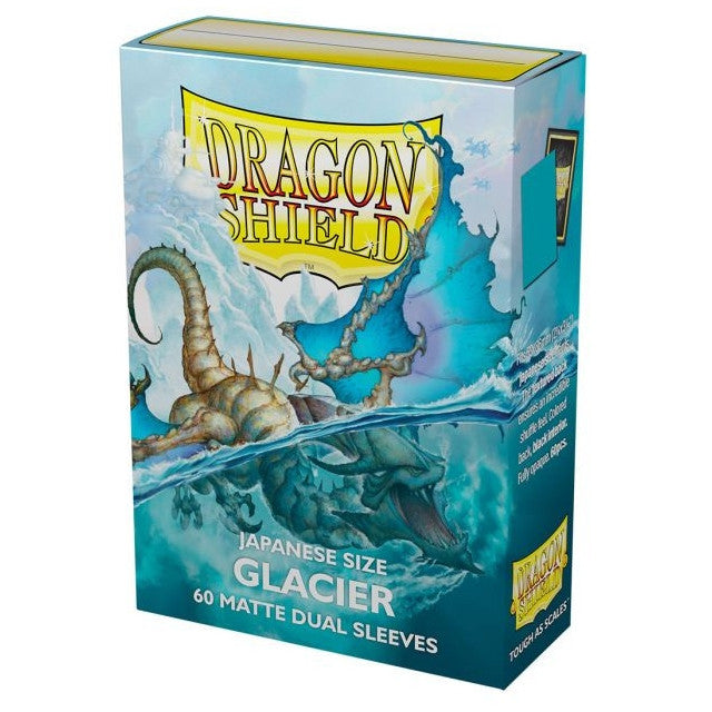 AT-15131 - 60 JAPANESE SIZE MATTE DUAL SLEEVES - GLACIER MINIOM
