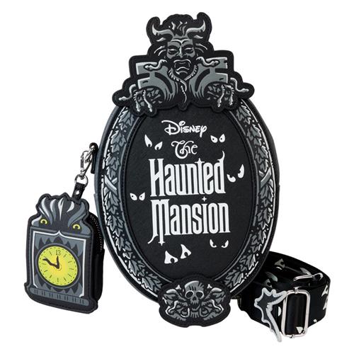 DISNEY - HAUNTED MANSION - BORSA A TRACOLLA - HAUNTED MANSION PLAQUE