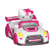 90111 - SANRIO - POP FUNKO BITTY RIDE VINYL FIGURE - HELLO KITTY IN RACECAR