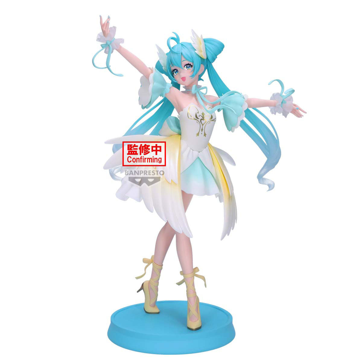 89921 - HATSUNE MIKU - BANPRESTO EVOLVE - HATSUNE MIKU SWAN LAKE - STATUA 21CM