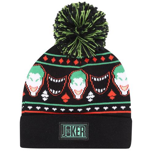 DC COMICS- BEANIE POM - BAT08476BPBOS - JOKER