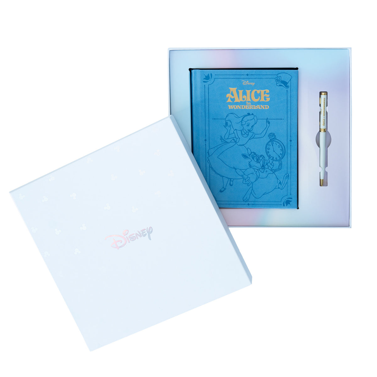 SCPA5B03 - DISNEY: ALICE NEL PAESE DELLE MERAVIGLIE - SET QUADERNO E PENNA - ALICE