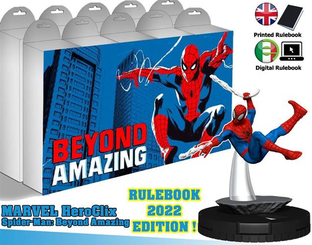 87461 - MARVEL HEROCLIX: SPIDER-MAN BEYOND AMAZING - BOOSTER BRICK (10)