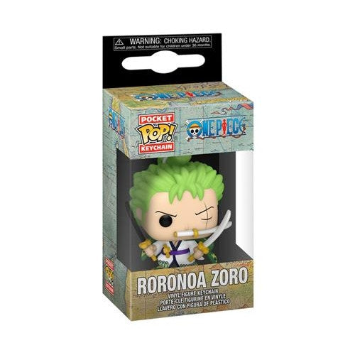 ONE PIECE - KEYCHAIN - RORONOA ZORO 4CM - funside.sbs