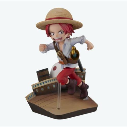 100093 - ONE PIECE - GEM STATUA - SHANKS RUN RUN RUN - STATUA 13CM