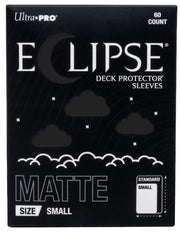 16690 - 60 ECLIPSE DECK PROTECTOR SLEEVES - SMALL - MATTE - JET BLACK
