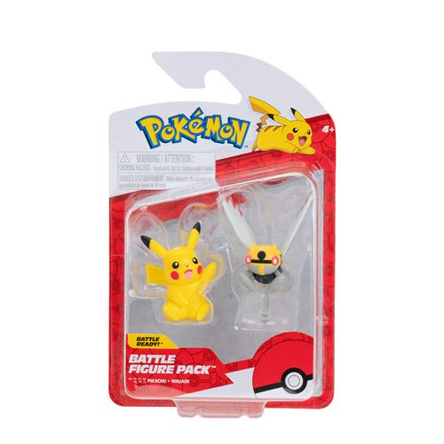 POKEMON - PK010703 - BATTLE FIGURE PACK - PEZZO SINGOLO - NINJASK & PIKACHU