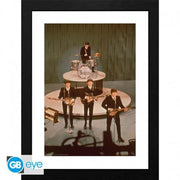 GBYDCO614 - THE BEATLES - FRAMED POSTER (30X40) - ED SULLIVAN SHOW