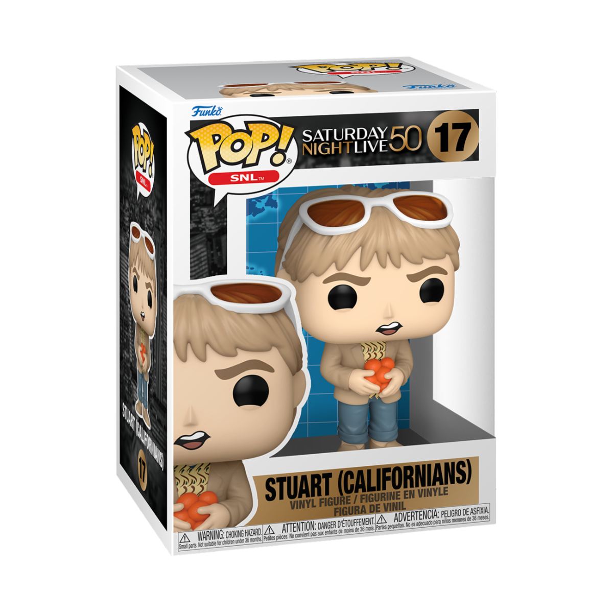 SATURDAY NIGHT LIVE: 50TH ANNIVERSARY - POP FUNKO VINYL FIGURE 17 STUART 9CM