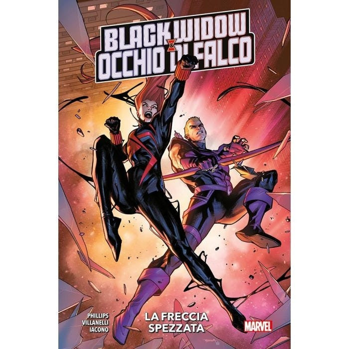 BLACK WIDOW & OCCHIO DI FALCO - LA FRECCIA SPEZZATA