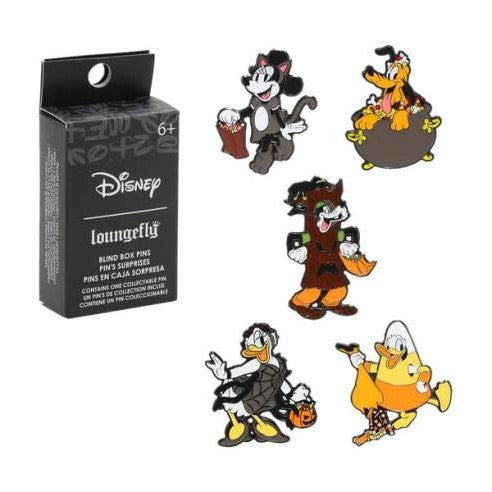 DISNEY - BLIND BOX POP PIN ENAMEL - MICKEY MOUSE & FRIENDS HALLOWEEN 12PC CASE PACK