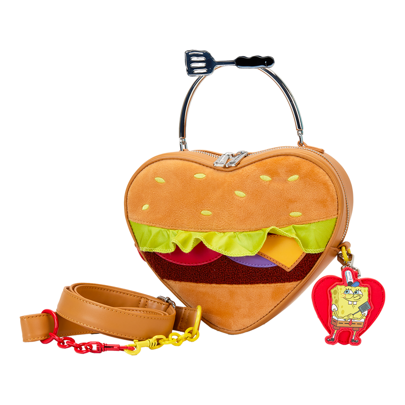 SPONGEBOB - BORSA A TRACOLLA - KRABBY PATTY PLUSH