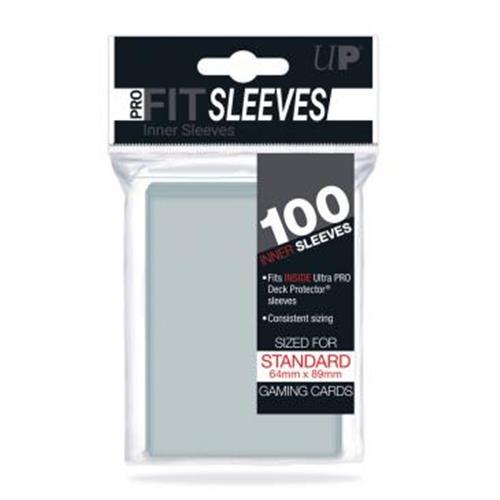 82712 - PRO FIT - 100 BUSTE TRASP. PER DOPPIA PROTEZIONE