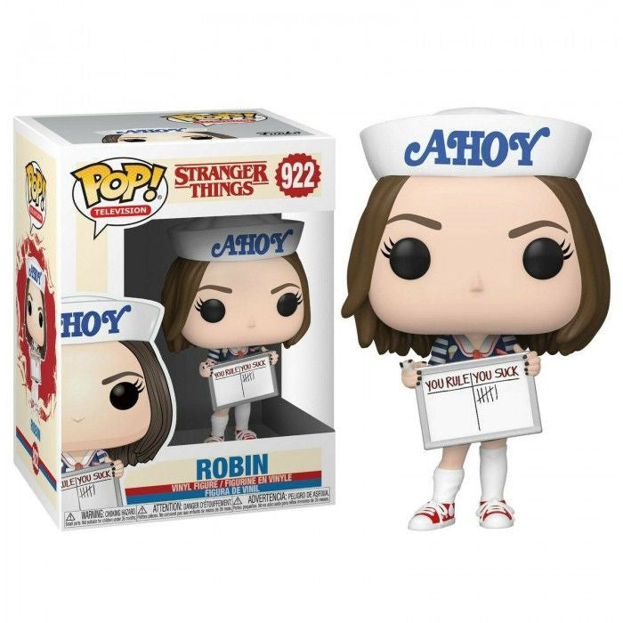 STRANGER THINGS - POP FUNKO VINYL FIGURE 922 ROBIN 9CM