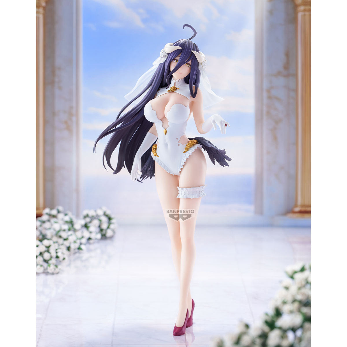 29874 - OVERLORD - GLITTER&GLAMOURS - ALBEDO WEDDING - STATUA 27CM