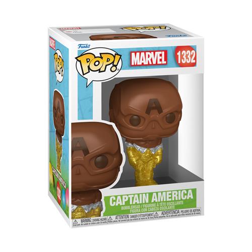 MARVEL: CHOCOLATE - POP FUNKO VINYL FIGURE 1332 CAPTAIN AMERICA 9CM
