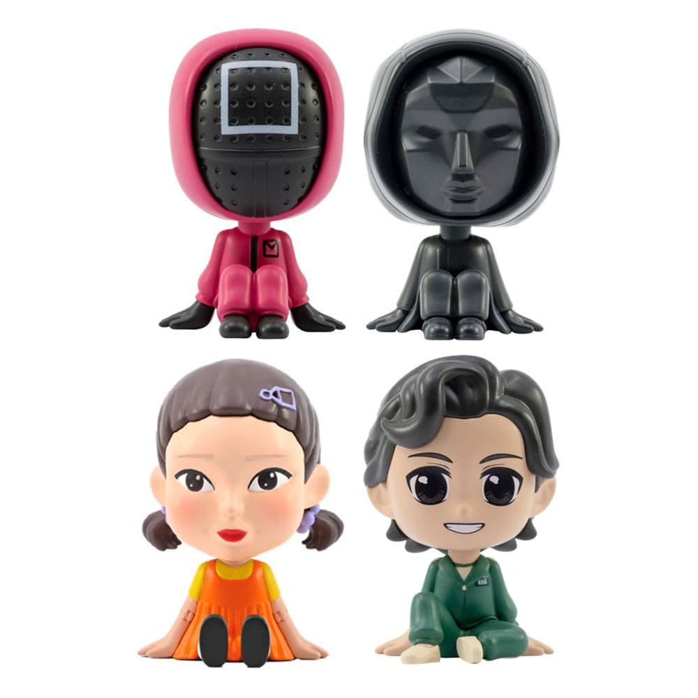 10215 - SQUID GAME - BOBBLE HERO BLIND BOX - PDQ 12PZ - MINIFIGURE 8CM