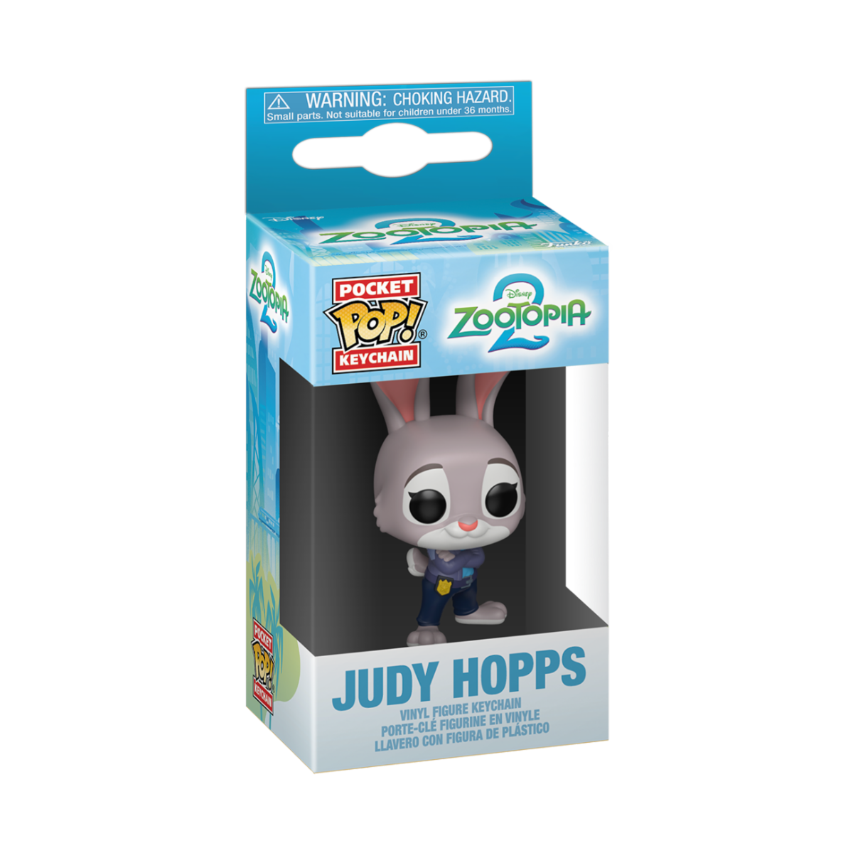 ZOOTOPIA 2 - KEYCHAIN - JUDY HOPPS 4CM