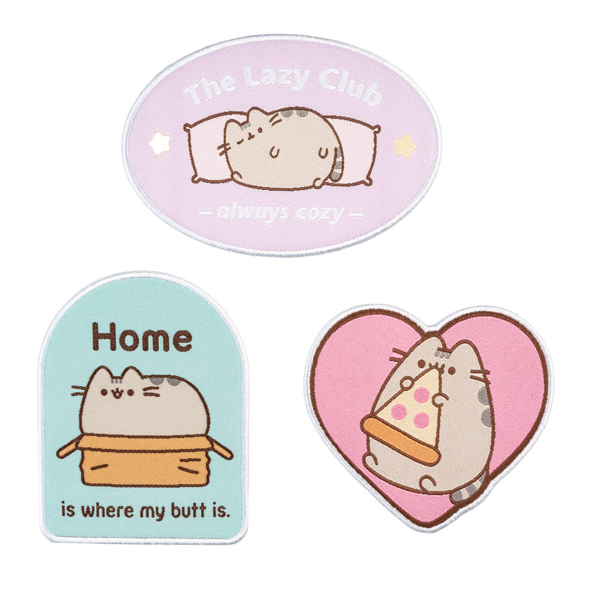SETP07 - PUSHEEN THE CAT - SET 3 TOPPE - PUSHEEN