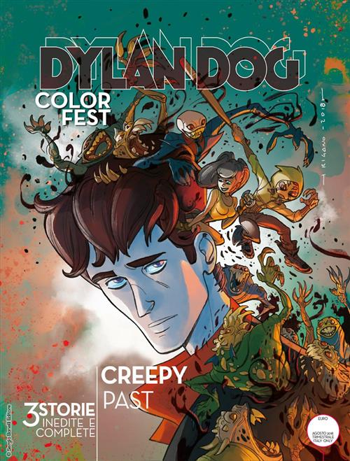 DYLAN DOG COLOR FEST 26 FUMETTERIA - CREEPY PAST