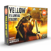 AK11615 - 3GEN ACRYLICS - YELLOW ESSENTIAL - SET DA 6 COLORI