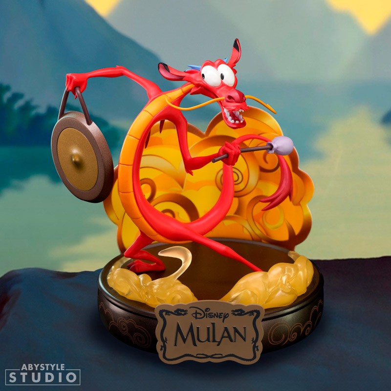 ABYFIG065 - DISNEY: MULAN - SUPER FIGURE COLLECTION - MUSHU - STATUA 11CM - Immagine 2