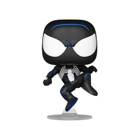 MARVEL: SPIDER-MAN - POP FUNKO VINYL FIGURE 1501 SPIDER-MAN (SYMBIOTE SUIT) 9CM FUNSIDE EXCL - Immagine 2
