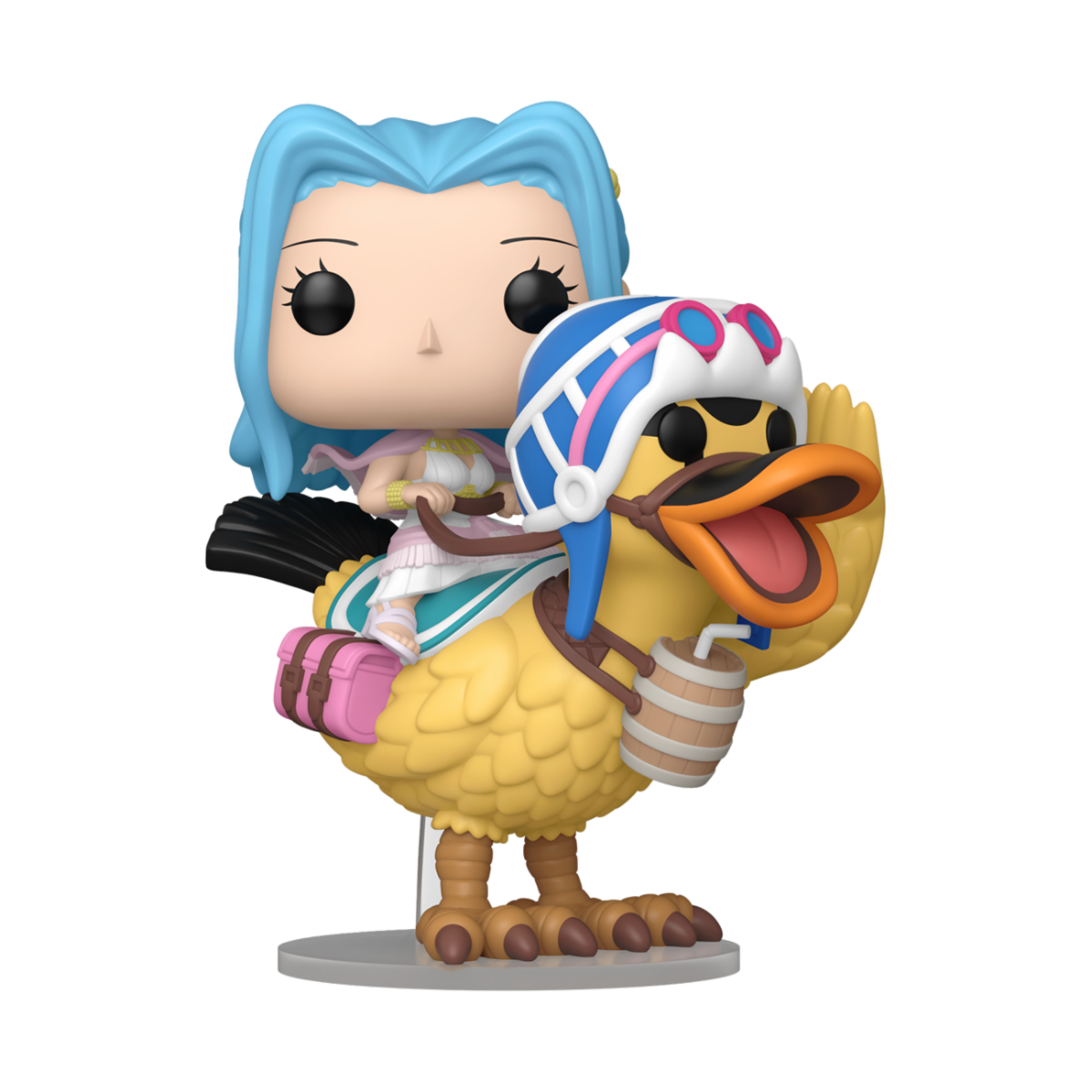 ONE PIECE - POP FUNKO RIDE VINYL FIGURE 129 VIVI & KAROO 15CM - Immagine 2