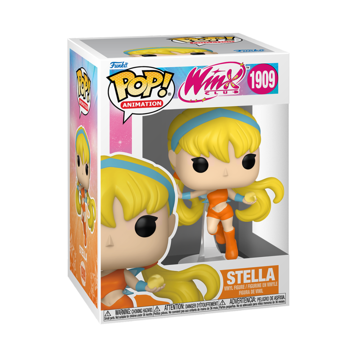 WINX CLUB - POP FUNKO VINYL FIGURE 1909 STELLA 9CM - Immagine 2
