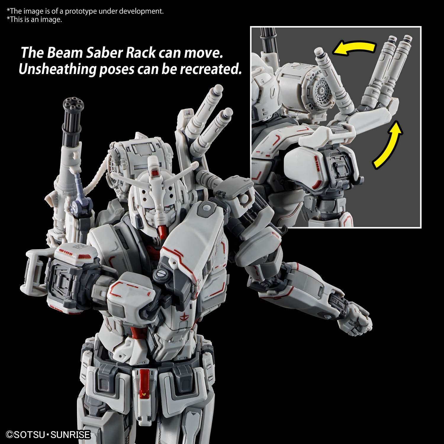MK66701 - GUNDAM REQUIEM FOR VENGEANCE - HIGH GRADE - HG GUNDAM EX (RFV) - MODEL KIT 1/144 - Immagine 3
