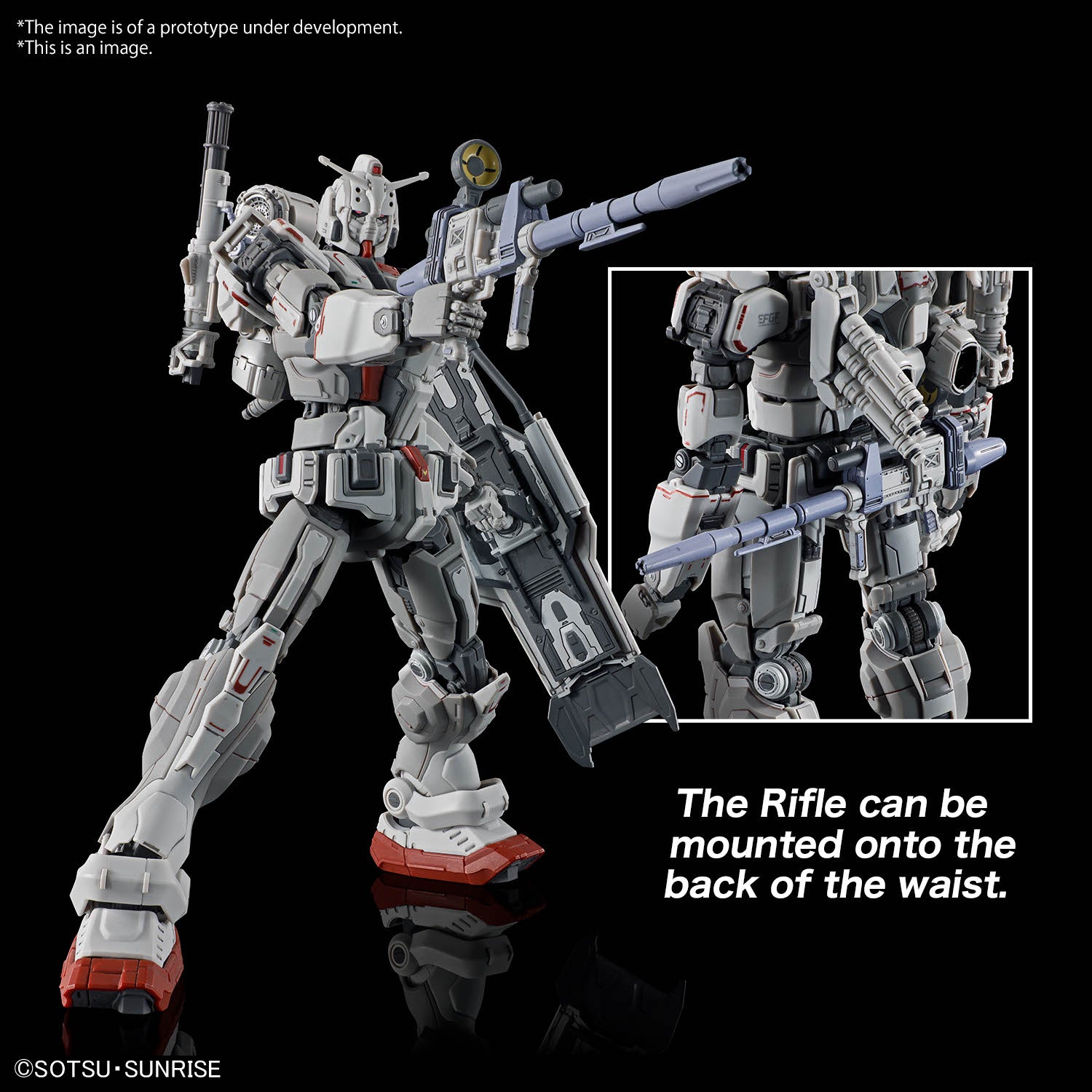 MK66701 - GUNDAM REQUIEM FOR VENGEANCE - HIGH GRADE - HG GUNDAM EX (RFV) - MODEL KIT 1/144 - Immagine 6