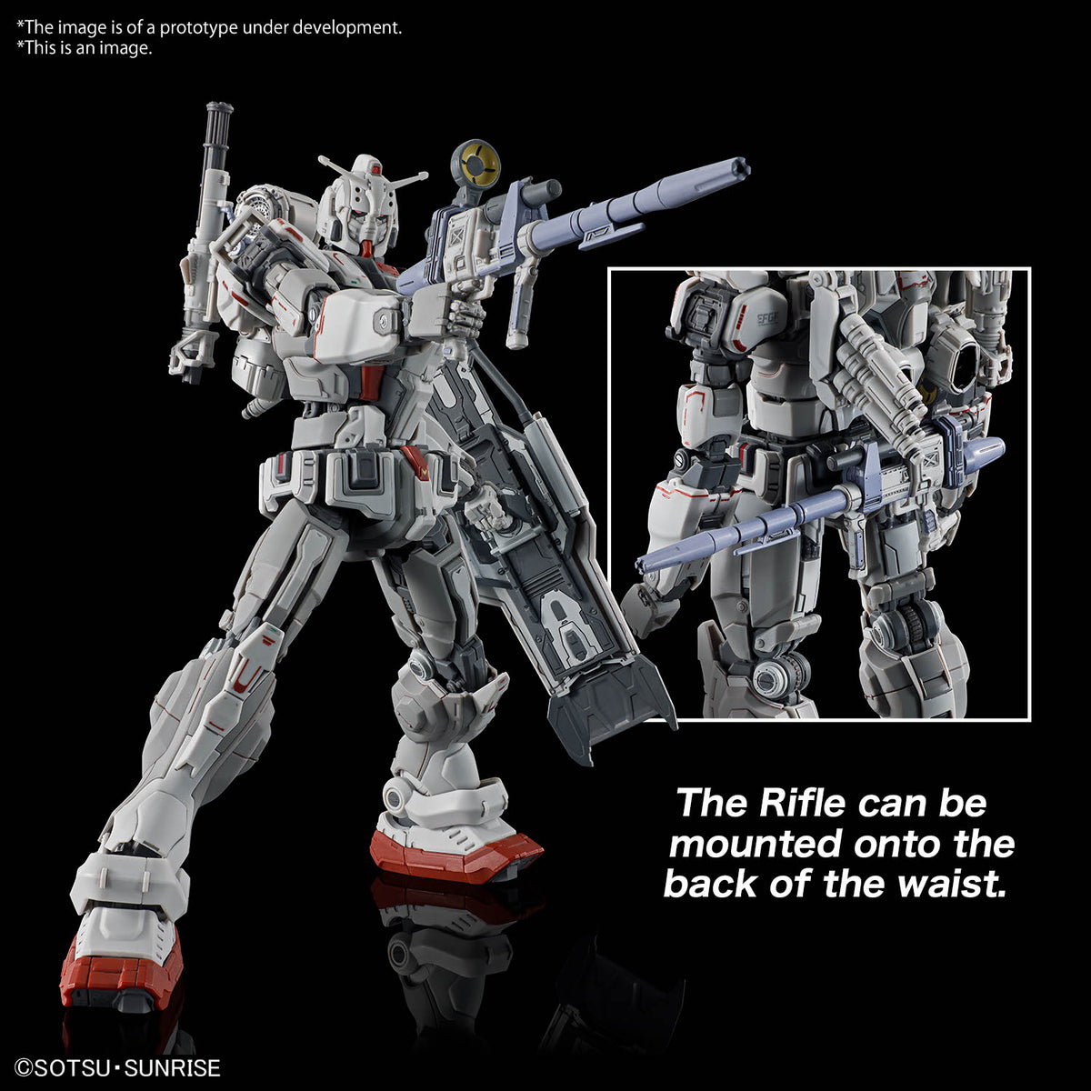 MK66701 - GUNDAM REQUIEM FOR VENGEANCE - HIGH GRADE - HG GUNDAM EX (RFV) - MODEL KIT 1/144 - Immagine 6
