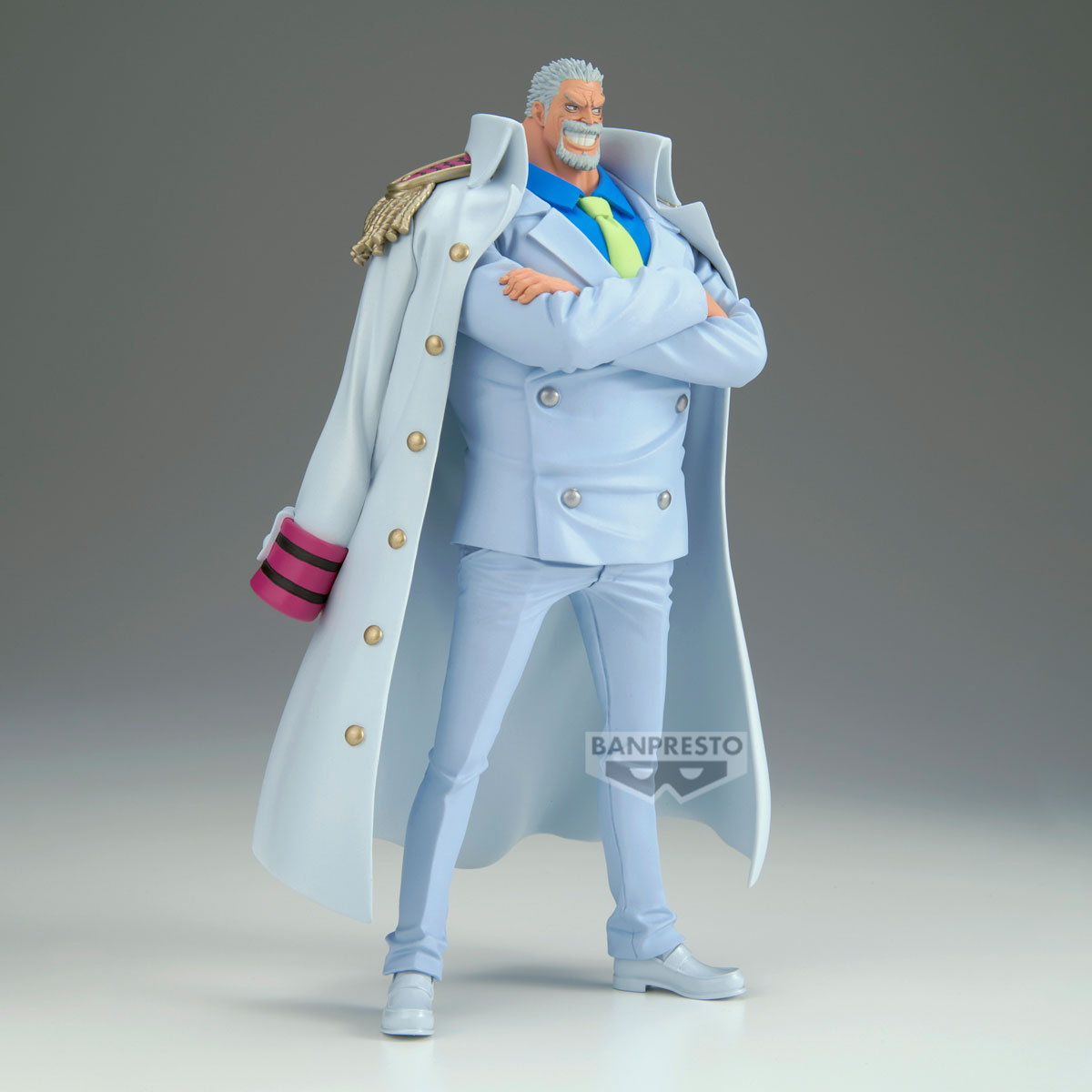 29530 - ONE PIECE - DXF - THE GRANDLINE SERIES - MONKEY D. GARP - STATUA 20CM - Immagine 2