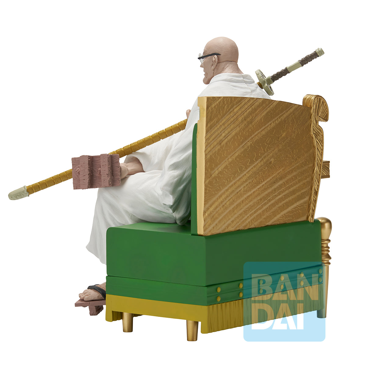 68496 - ONE PIECE - ICHIBANSHO FIGURE FROM ICHIBAN KUJI POWERS OF THE WORLD - SAINT ETHANBARON V. NUSJURO - STATUA 14CM - Immagine 3