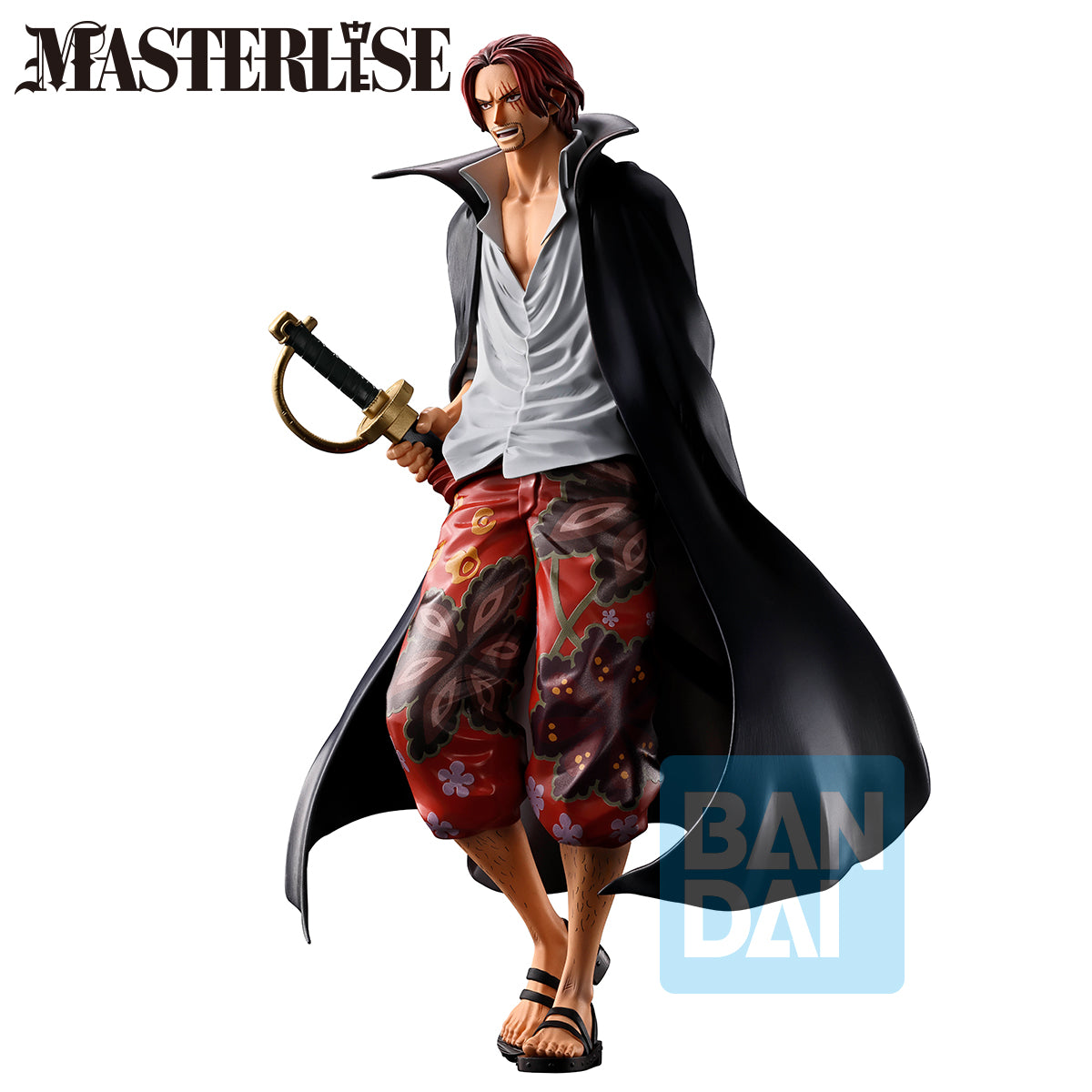 72403 - ONE PIECE - ICHIBANSHO FIGURE FROM RED HAIR PIRATES - SHANKS - STATUA 21CM - Immagine 2